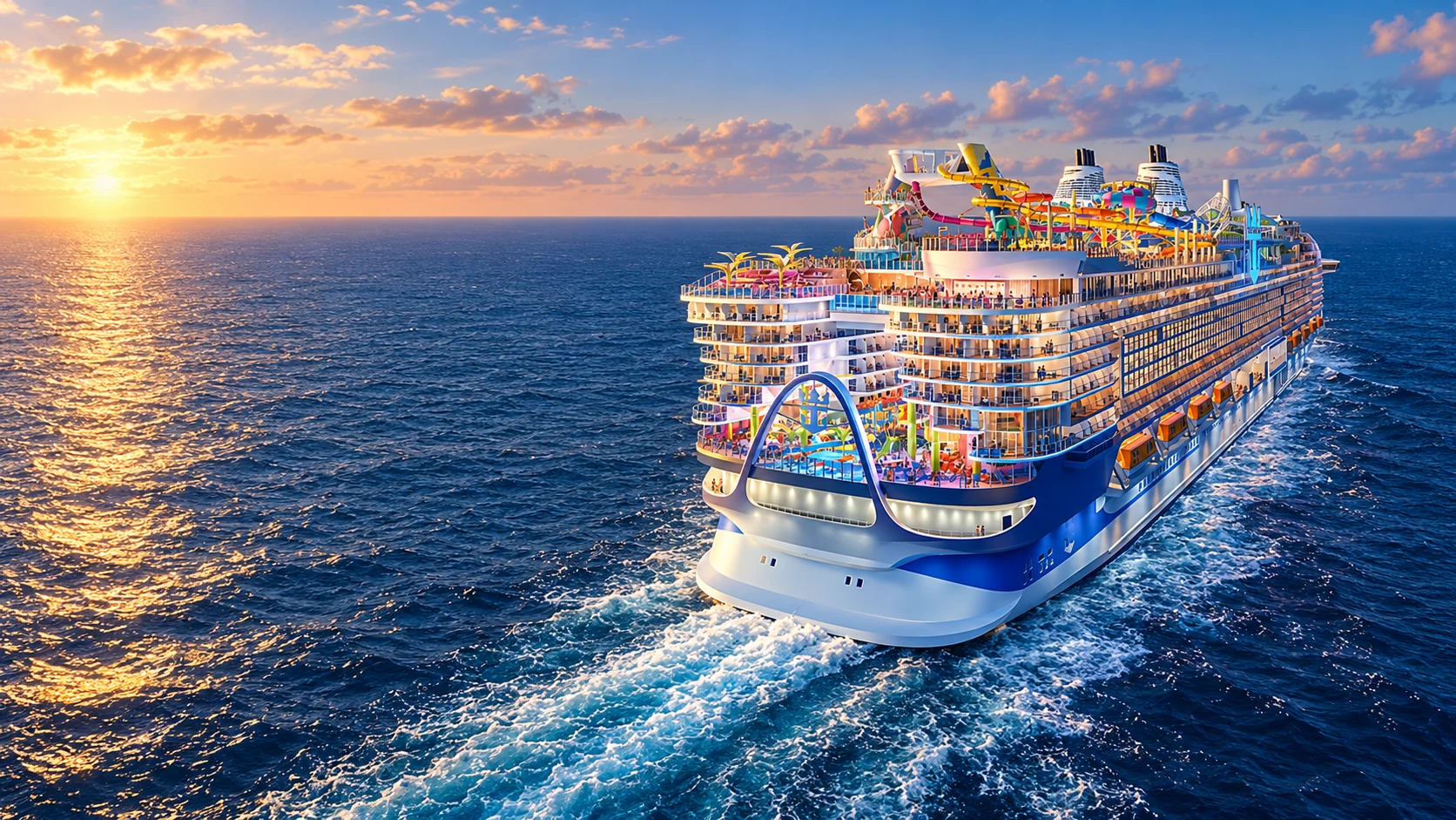 Familia celebrando una quinceañera durante un crucero