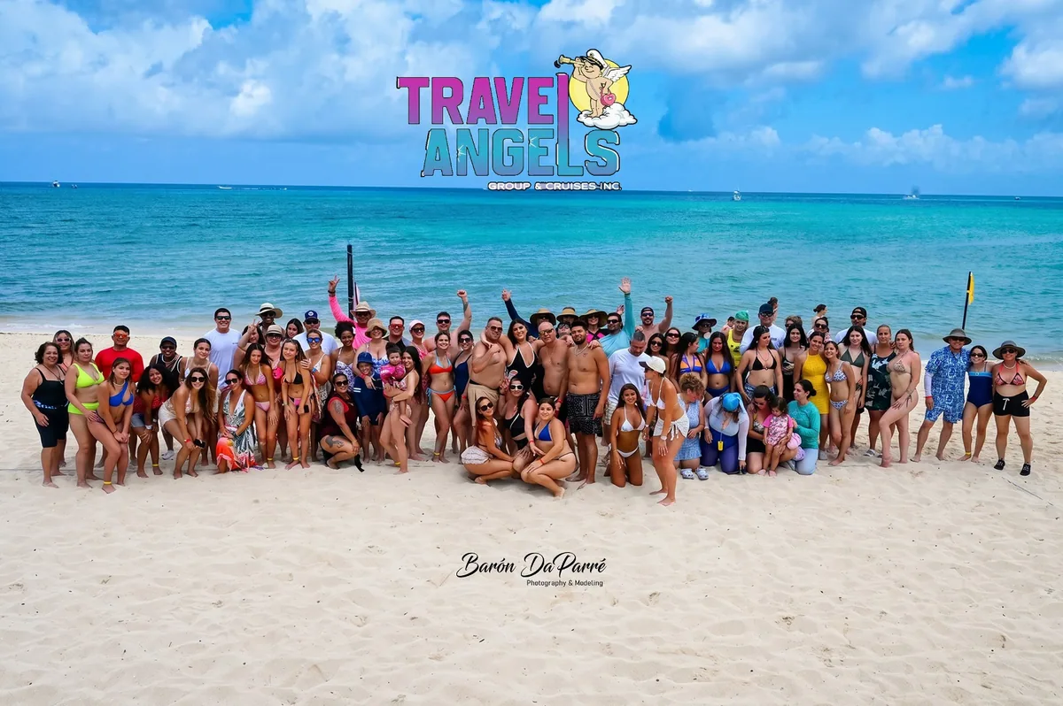 Travel Angels guests sharing their celebration